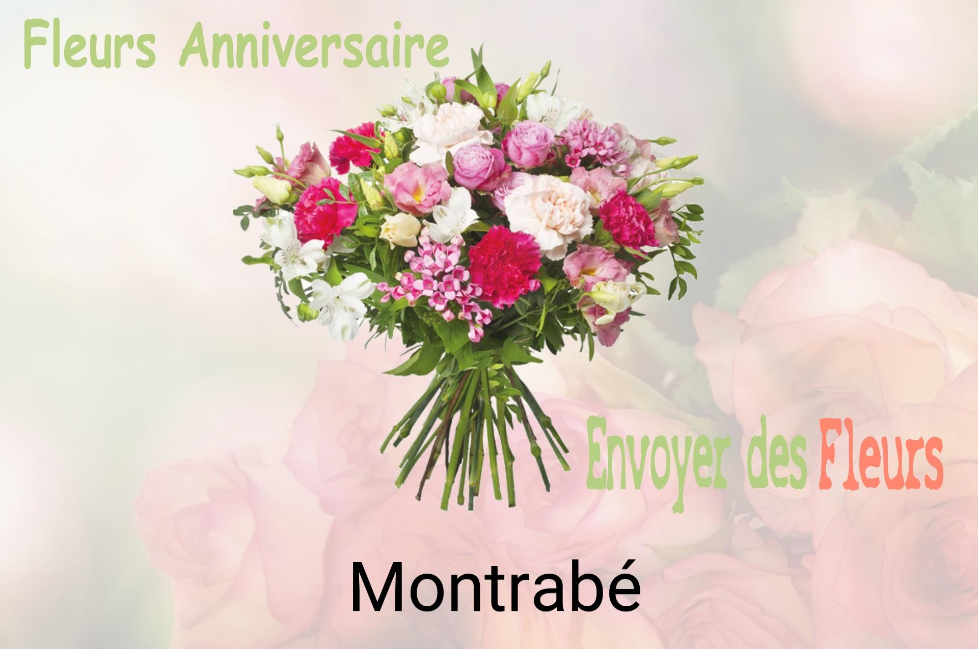 Bouquet de fleurs d’anniversaire livré à Montrabé